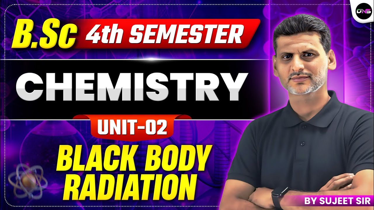 BSc 4th Semester Chemistry | Black Body Radiation| BSc Chemistry 4th Sem Unit-2 Black Body Radiation