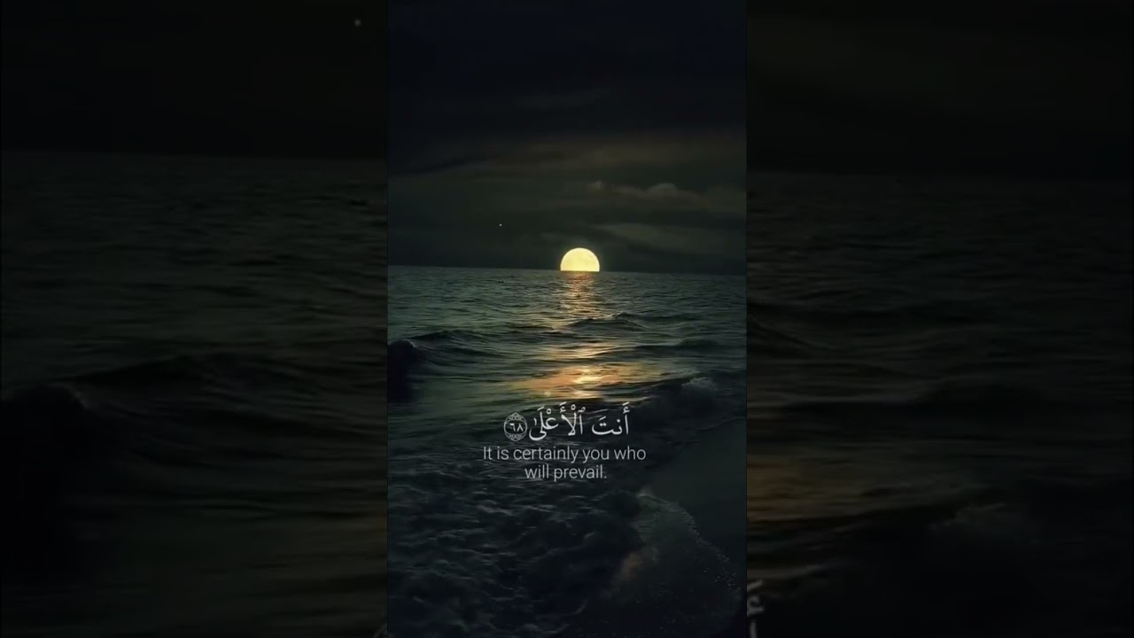 سوره طه بفديوهات عن الطبيعه جوده عاليه القارى شريف مصطفى