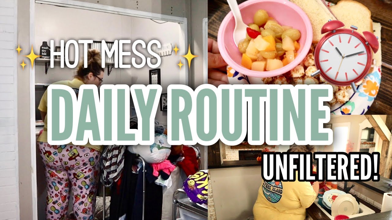 *REAL LIFE* homeschooling mom of 4 daily routine | UNFILTERED ROUTINE | mobile home living!