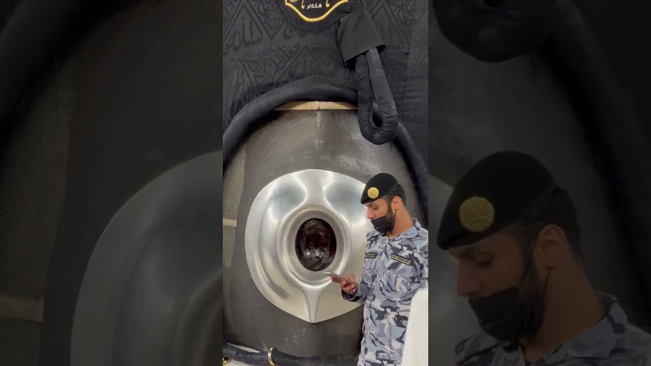 Hajr-e-Aswad ﷺ | Exclusive Extremely Close View of the Black Stone | Rare Kaaba Footage 4K Makkah