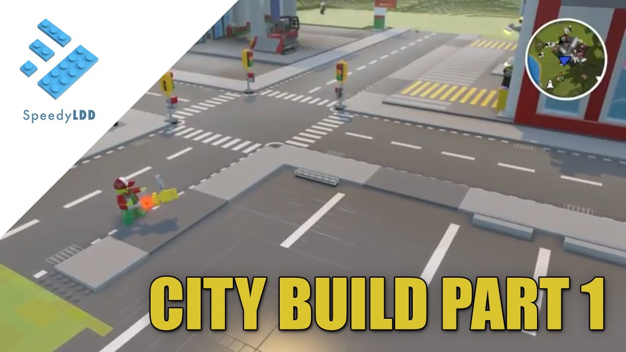 LEGO Worlds City Build Part 1