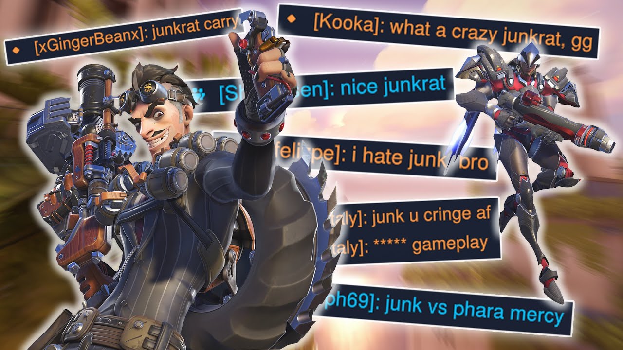 Bullying Pharah players with my Junkrat... 2.0