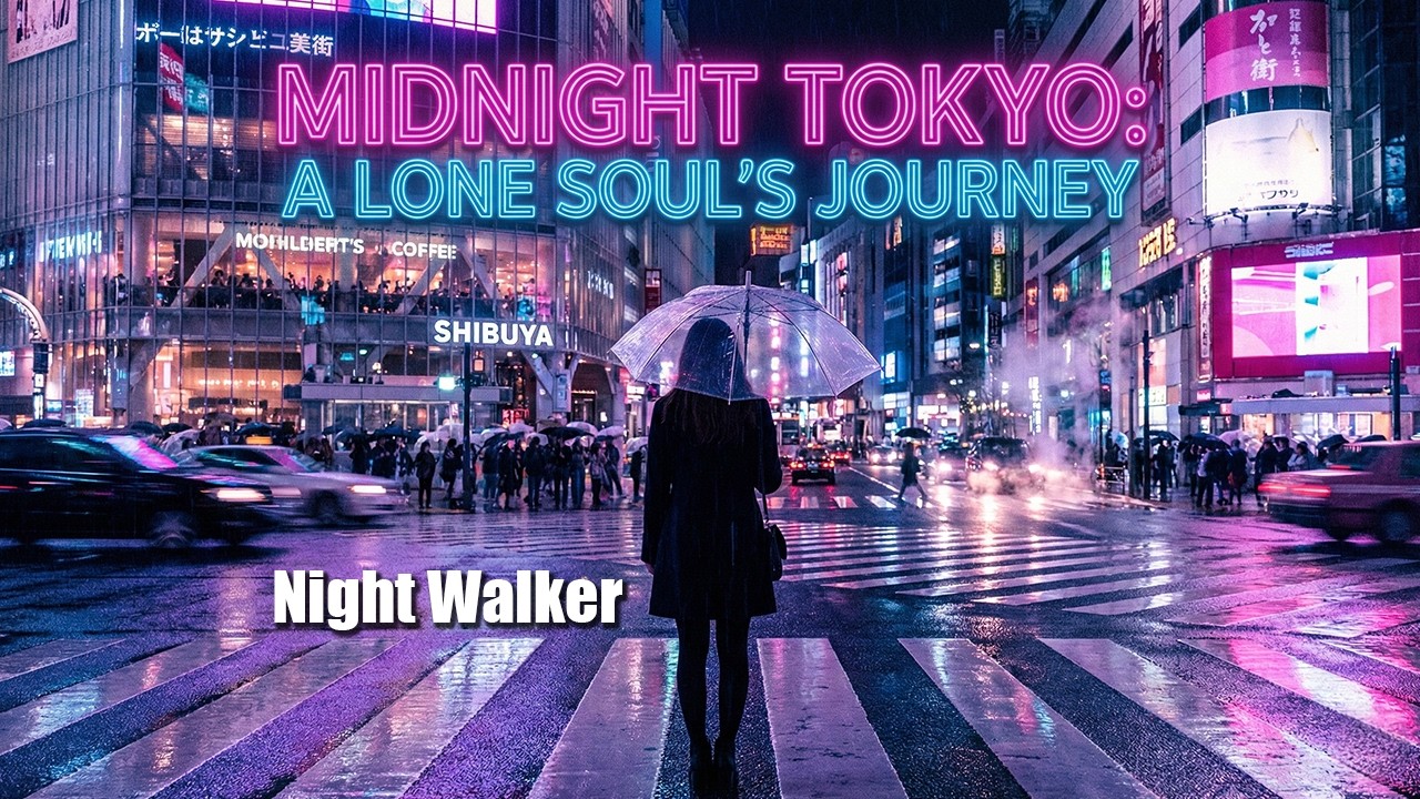 Night Walker - Melancholic 80s Synthpop & City Pop Vibe 🌃