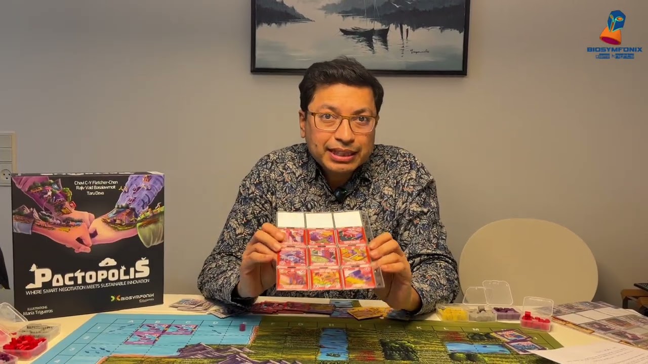 Pactopolis game play short for CardboardEdison