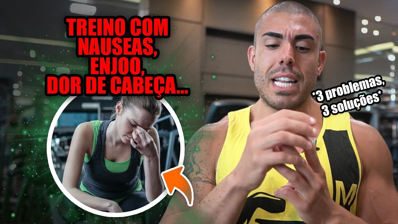 N&aacute;useas, enjoo, dor de cabe&ccedil;a durante o treino *resolu&ccedil;&atilde;o*