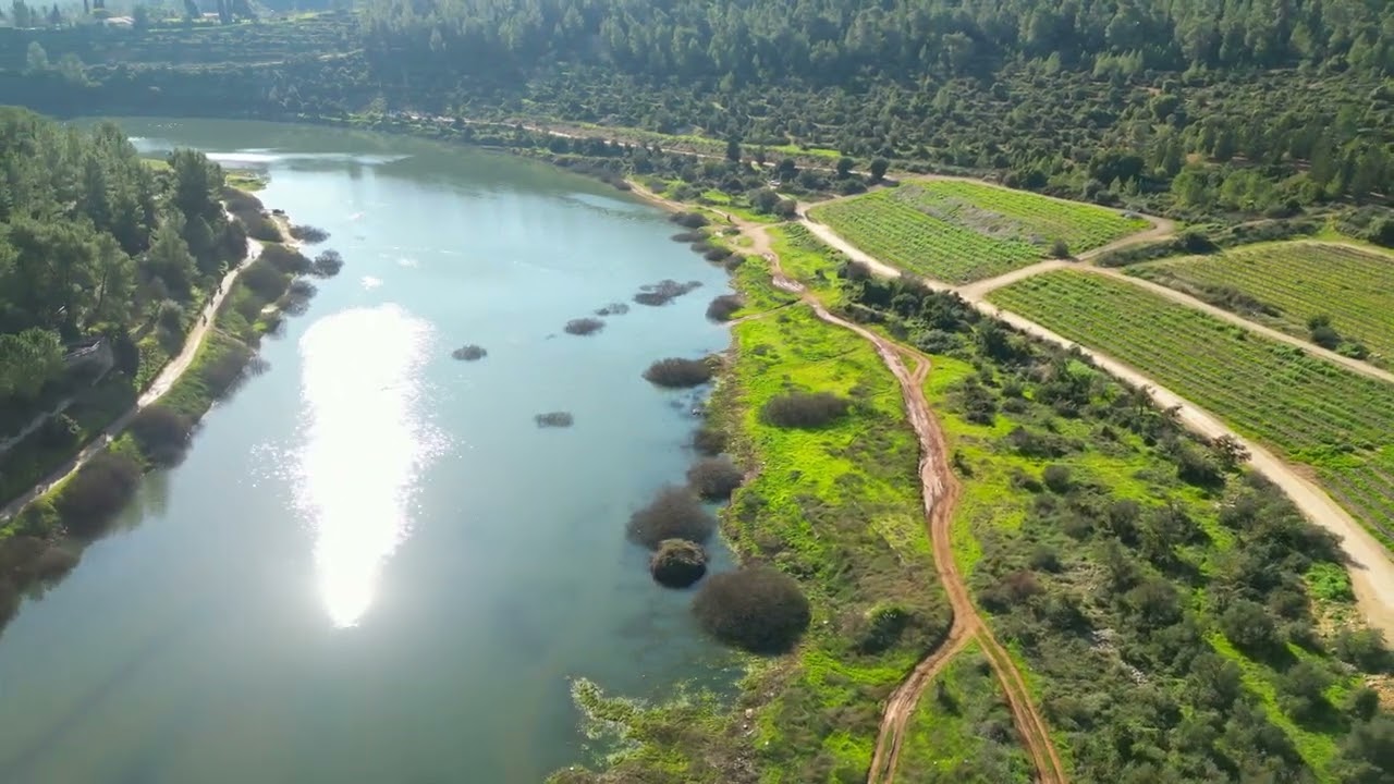 מאגר בית זית - צילומי רחפן מרהיבים  |  Beit Zayit Reservoir - spectacular drone vodeo footage