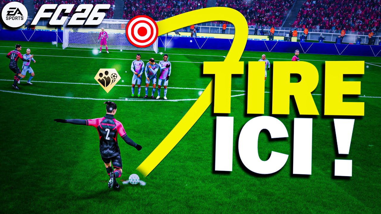 Cette Astuce de COUP FRANC Change TOUT sur FC 26 ! (TUTO)