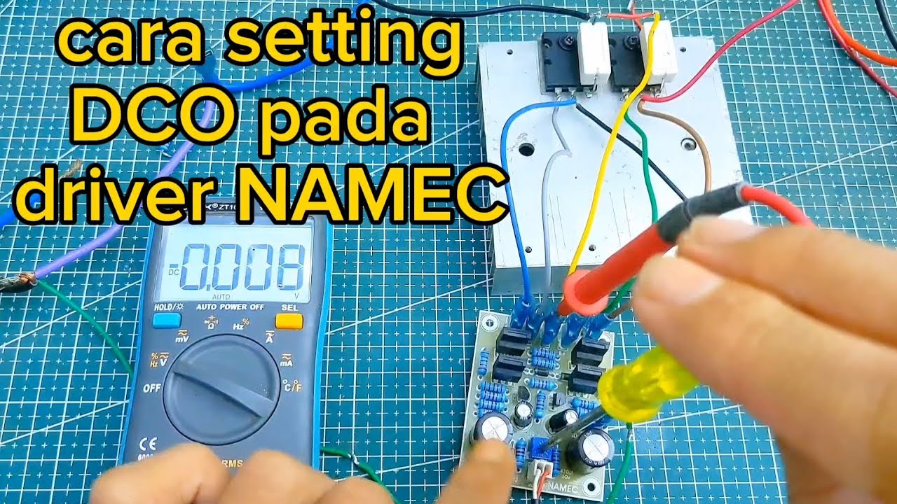 CARA SETING DCO PADA DRIVER NAMEC