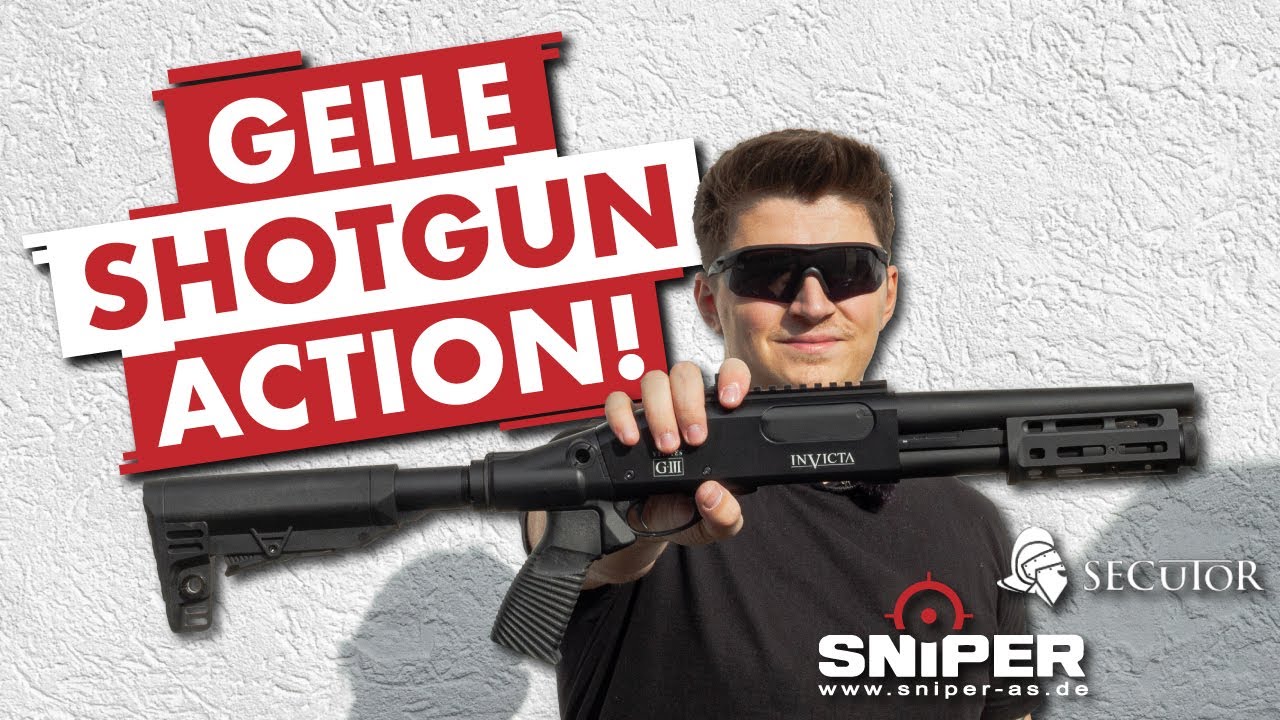 GAS AIRSOFT SHOTGUN ACTION mit der Secutor Velites Invicta!