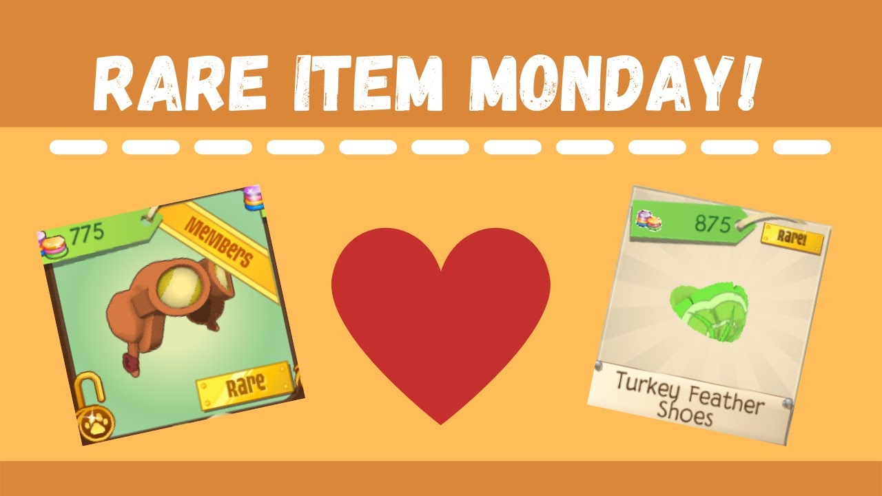 Animal Jam Play Wild / Classic Rare Item Monday (11/1/21)