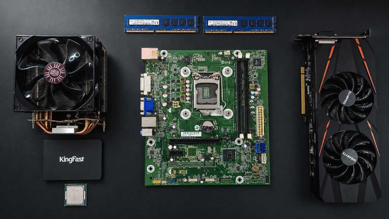 I7 4790 + GTX 1060 Low Budget Build Gaming PC