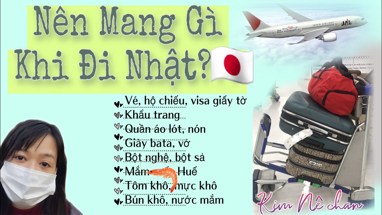 To-do list 2.3: Hành lý đi Nhật | NÊN mang gì khi đi Nhật | Chuẩn bị hành lý sang Nhật | Xếp hành lý