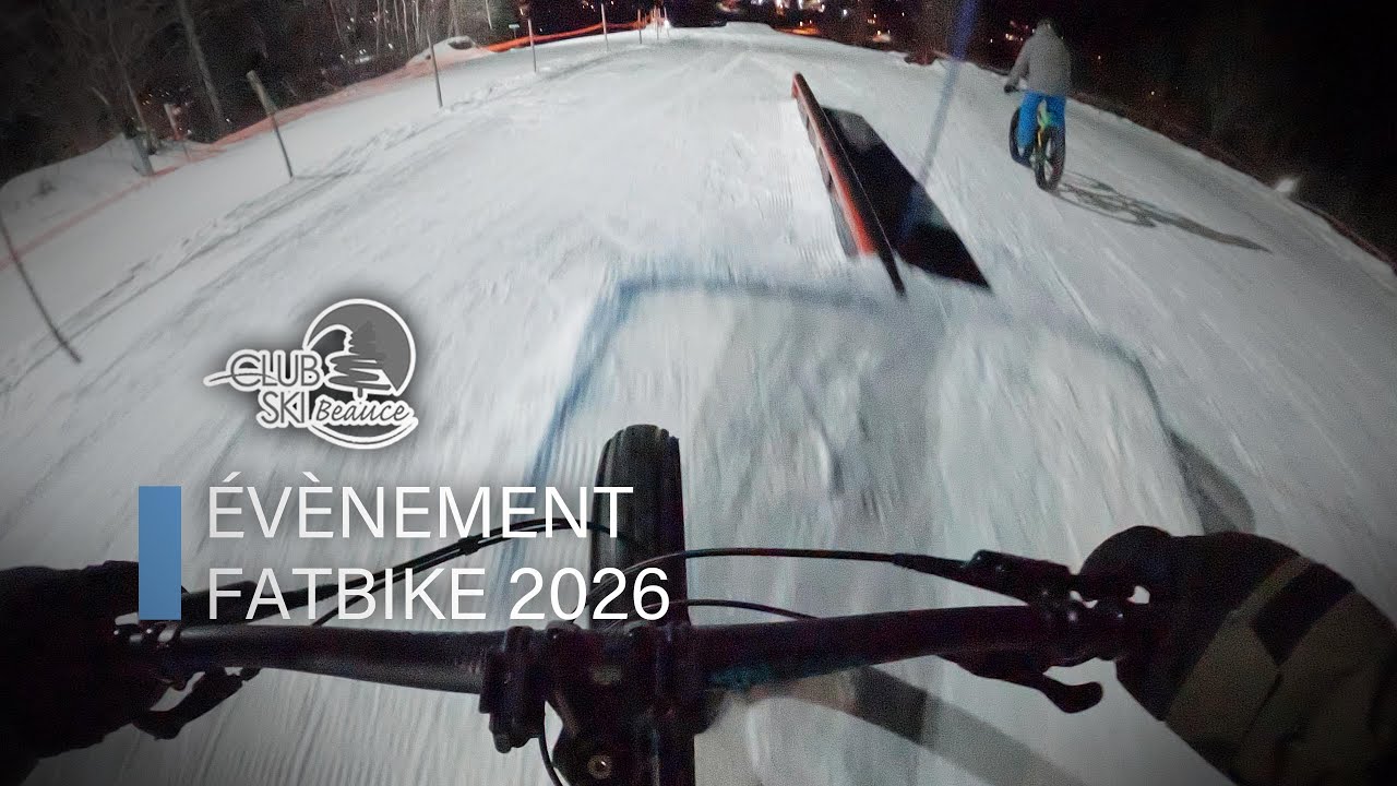 Je ride des pistes de ski en fatbike à -32°C 🥶🚲 au Club Ski Beauce !