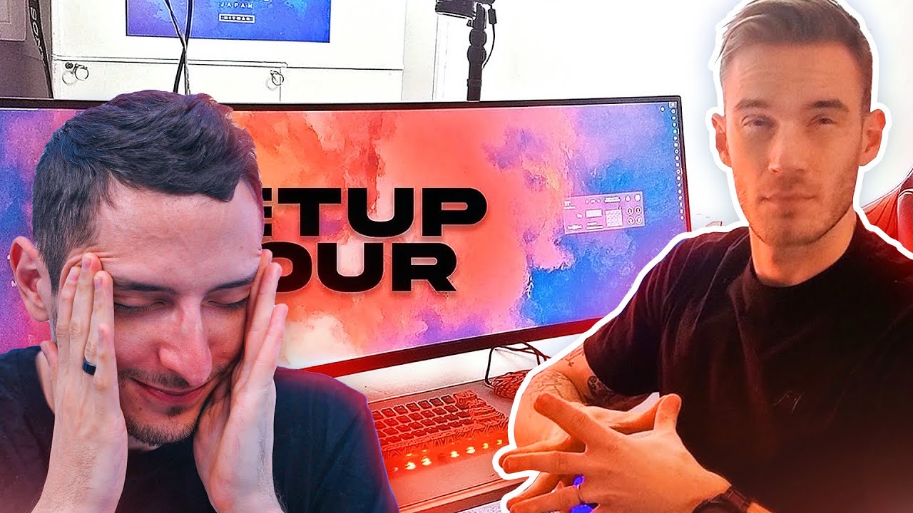 Reacting to Pewdiepie's 6 Billion Dollar Setup!