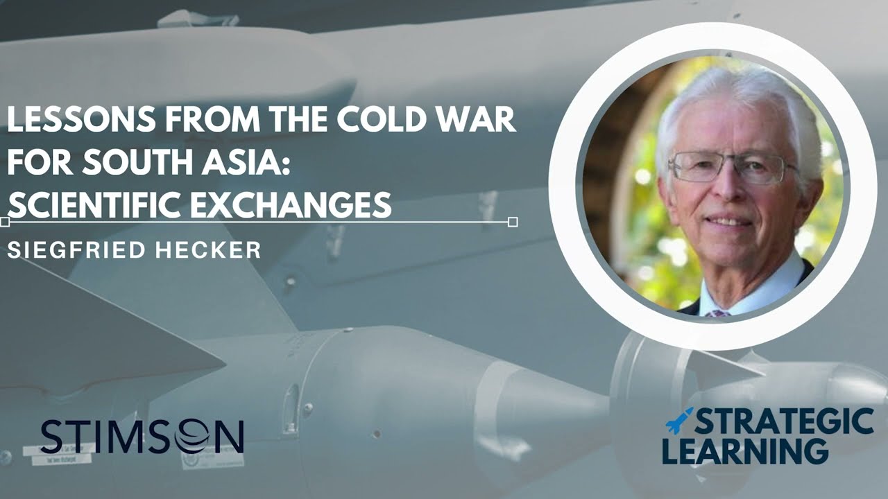 Lessons From the Cold War for South Asia: Scientific Exchanges