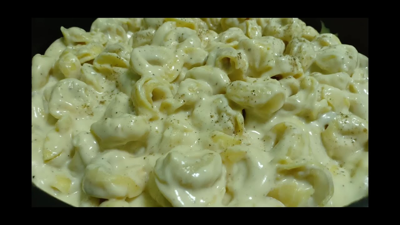 Tortellini Pasta in Bechamel Sauce/La Mila Cucina=Vlog#143