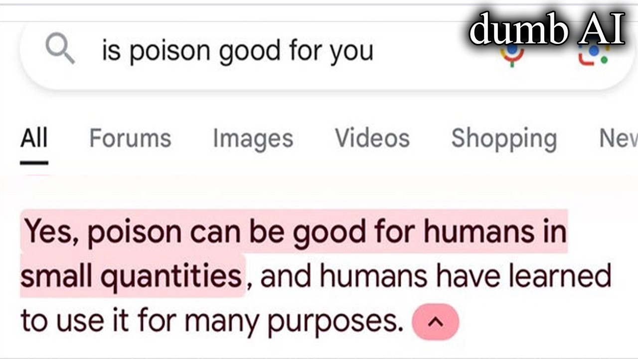 ai being straight up unintelligent