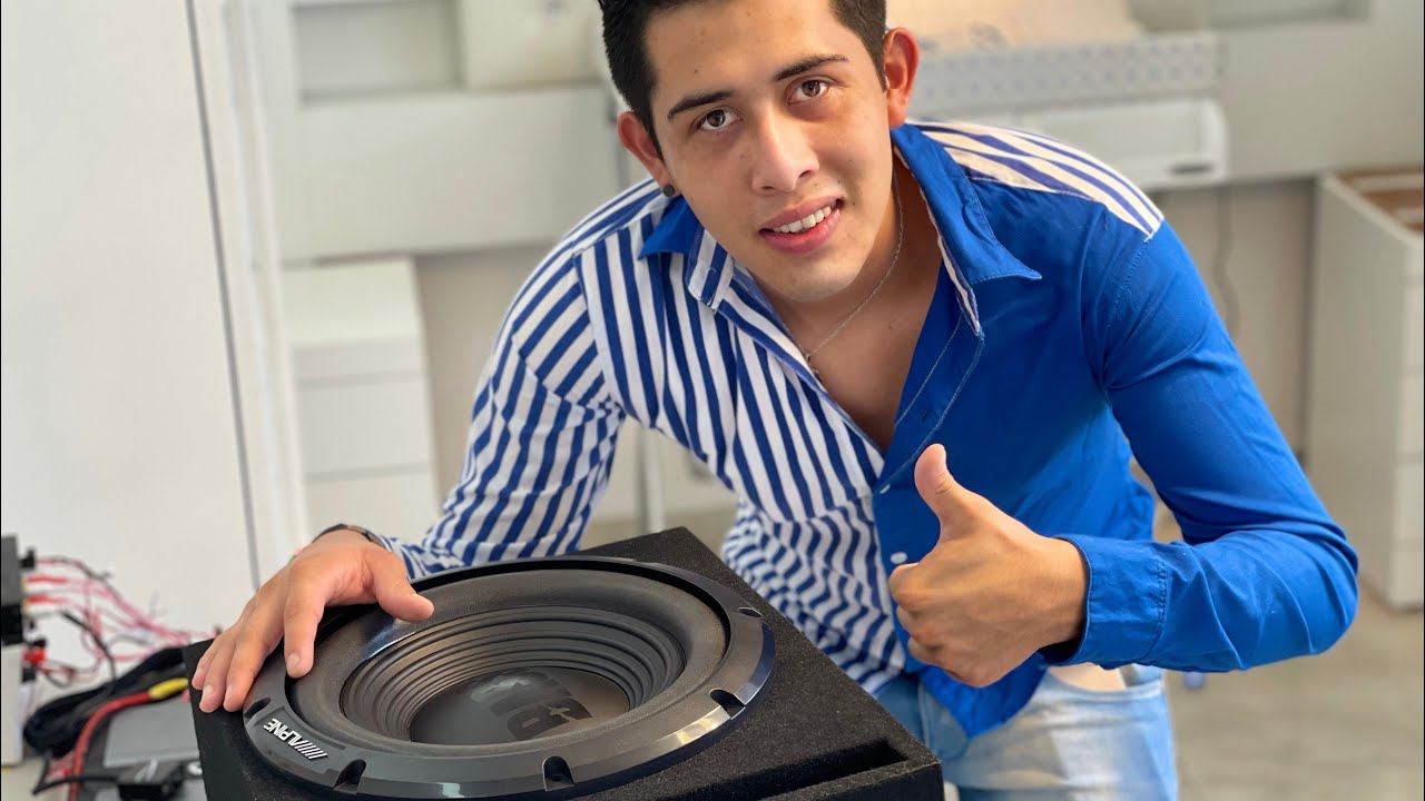 Probando WOOFER Alpine Bass Line 4 ohms- Me sorprendió el sonido?