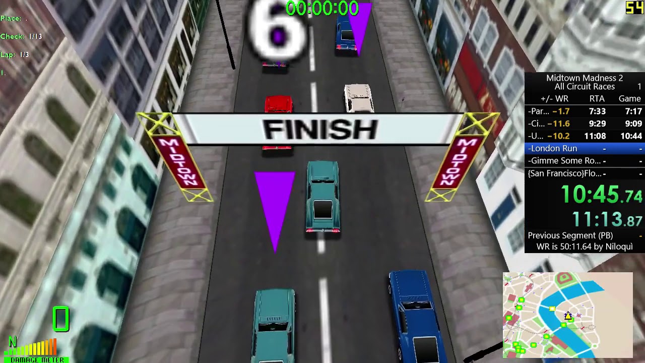 Midtown Madness 2 | All Circuit Races (NP) - 46:39 [Former WR]