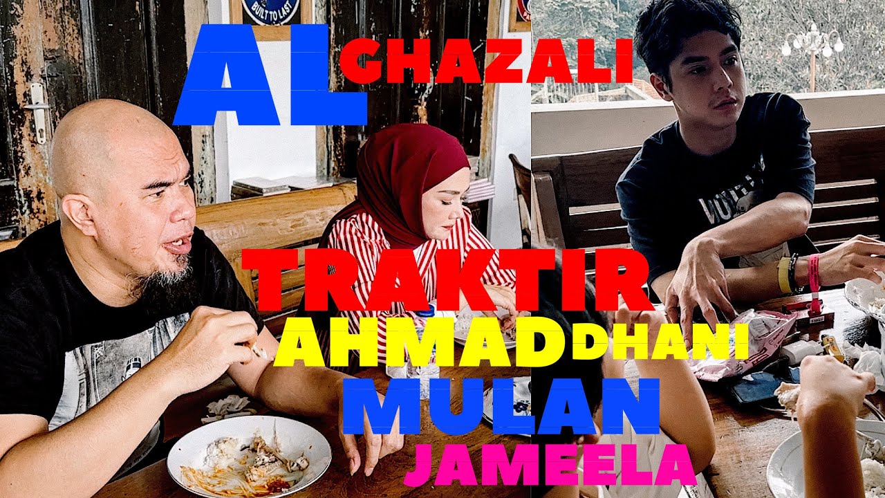 AL GHAZALI TRAKTIR MAKAN SIANG MULAN JAMEELA DAN MUH.ALI, DI ULTAH AHMAD DHANI KE 52