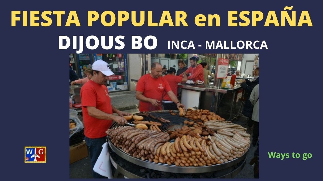 DIJOUS BO el GRAN MERCADILLO de Inca, Mallorca