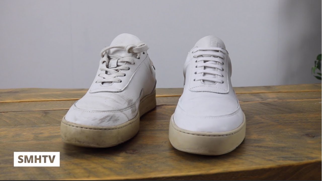 SMHTV | Witte sneakers schoonmaken