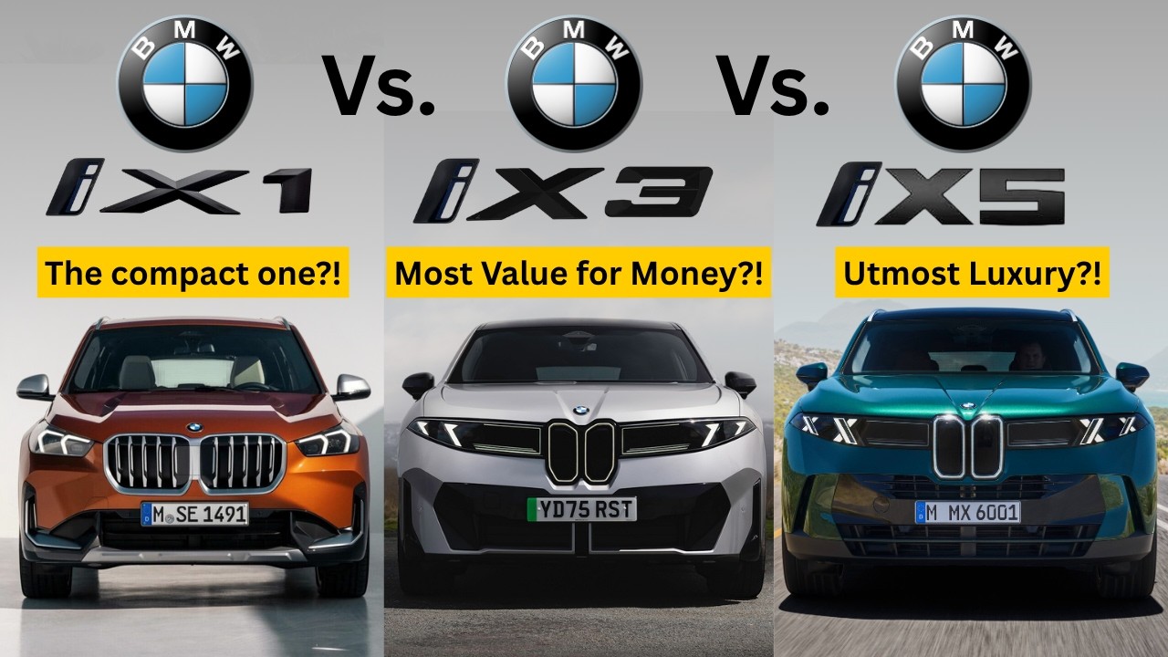 2027 BMW iX1 vs iX3 vs iX5 | Which Electric SUV Should You Buy?!