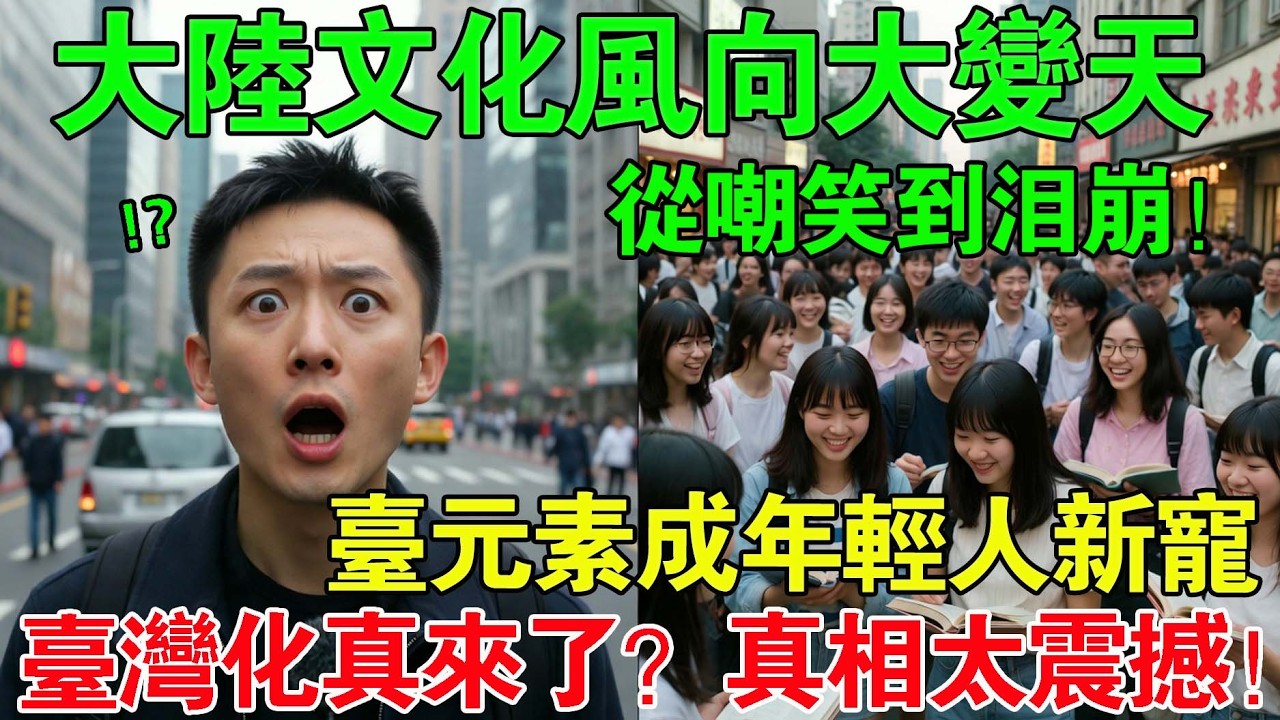 「原來，我們的根源一直被台灣守護著！」一名曾嘲諷台灣的中國記者，在深入了解這座島國後當場落淚。為何年輕世代把目光投向台灣，視其為一條出路？讓14億人震動的真正原因是什麼？