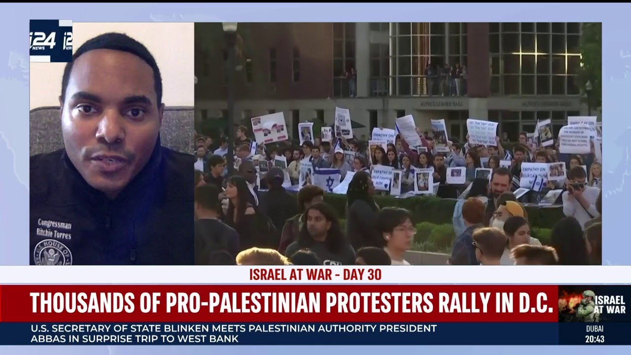 Rep. Ritchie Torres: one of Israel's most stedfast defenders in U.S Congress