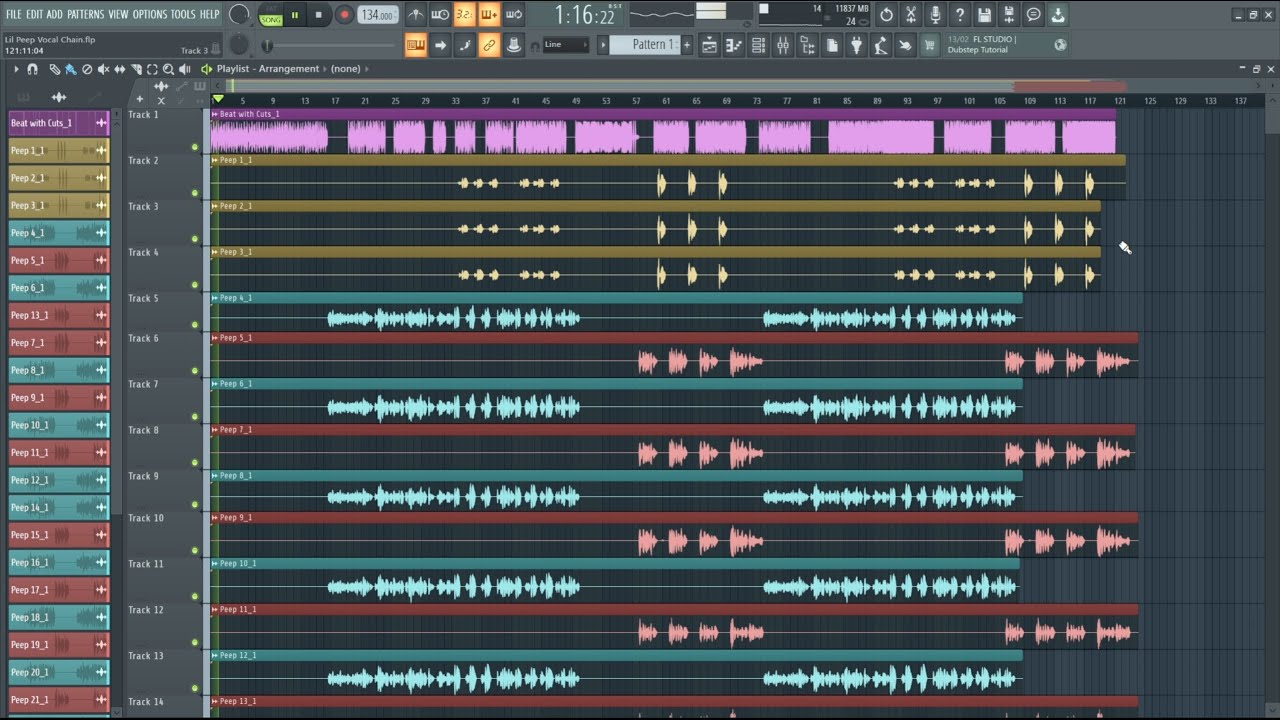How Lil Peep Mixed 