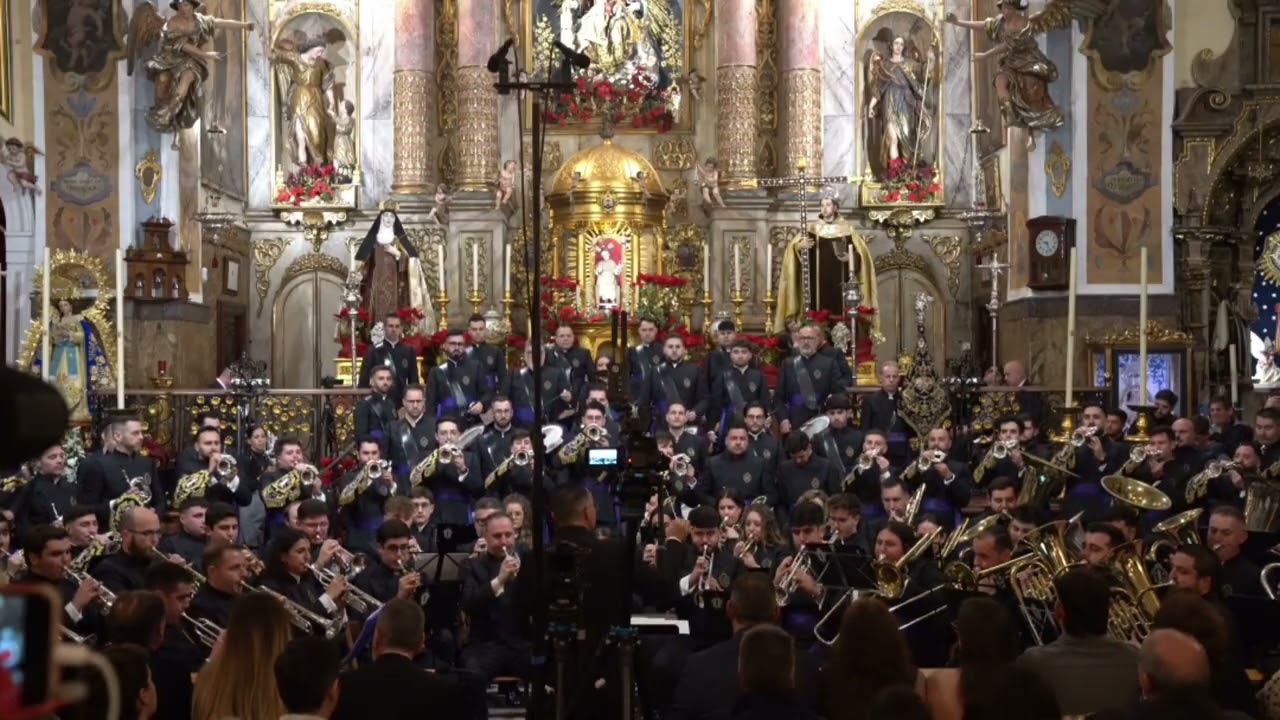 Suena Dulce Nombre de María en el Convento del Santo Ángel por @lascigarreras 2026 Sevilla.