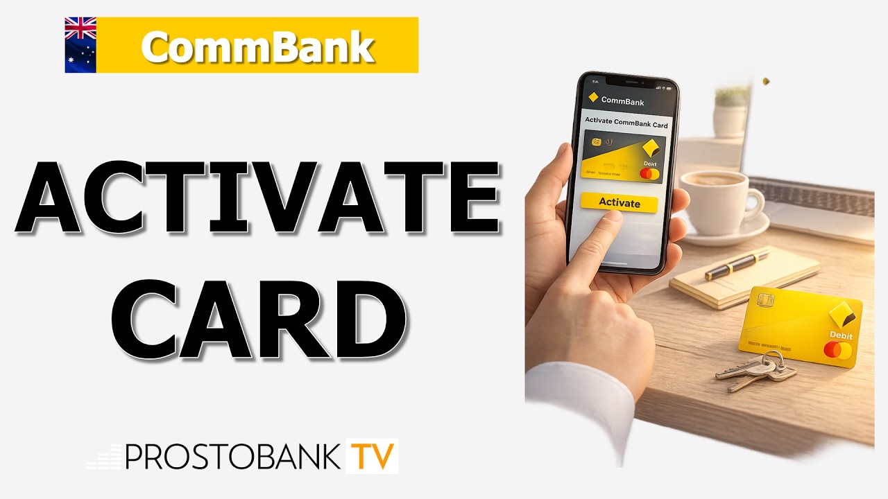 How to Activate CommBank Card: Debit, Mastercard or Credit Card | Mobile App & NetBank Guide