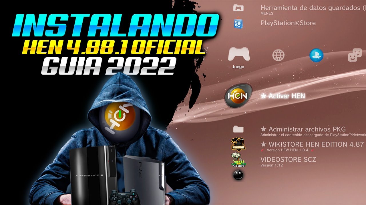 Como INSTALAR HEN👉GUIA 2022 PS3 para NOVATOS de CFW a HFW😱