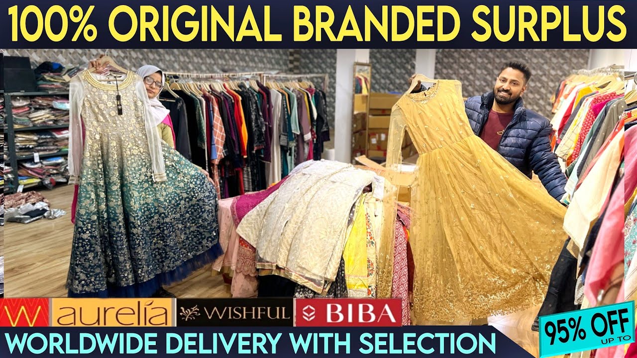EXPORT SURPLUS BRANDED LADIES ETHNIC WEAR WHOLESALE WITH SELECTION | STARTUP करो लाखो कमाओ