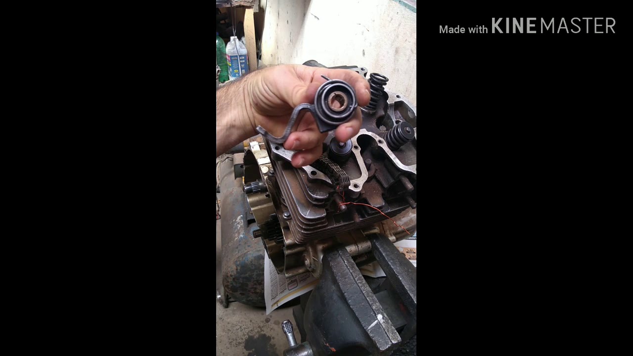 Como trocar a corrente de comando ou tensor da NX Sahara 350/ XL 250R/XLX350 da maneira correta.