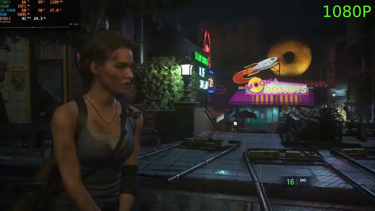 Resident Evil 3 Remake (2020) | i5 4460 + GTX 750 Ti | 1080P & 900P | Benchmark