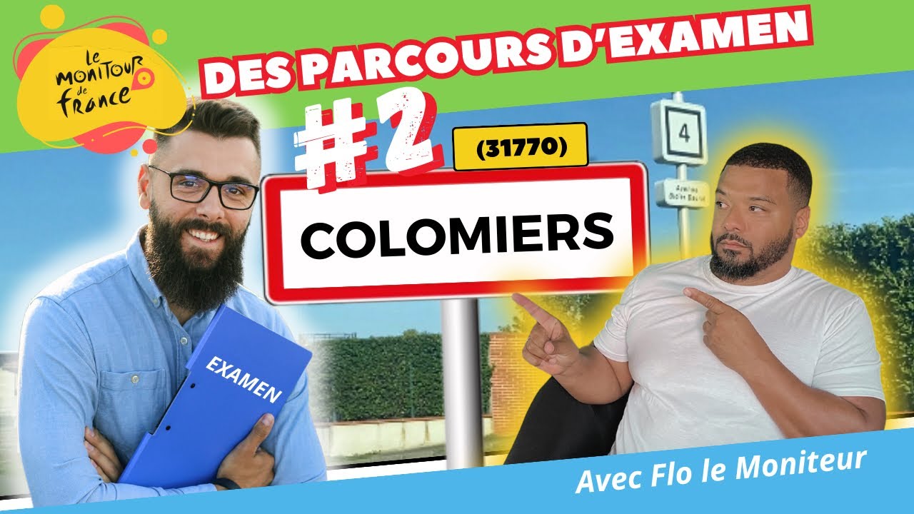 🏆🚗 CENTRE D’EXAMEN À COLOMIERS (OCCITANIE) COMME SI TU PASSAIS LE PERMIS