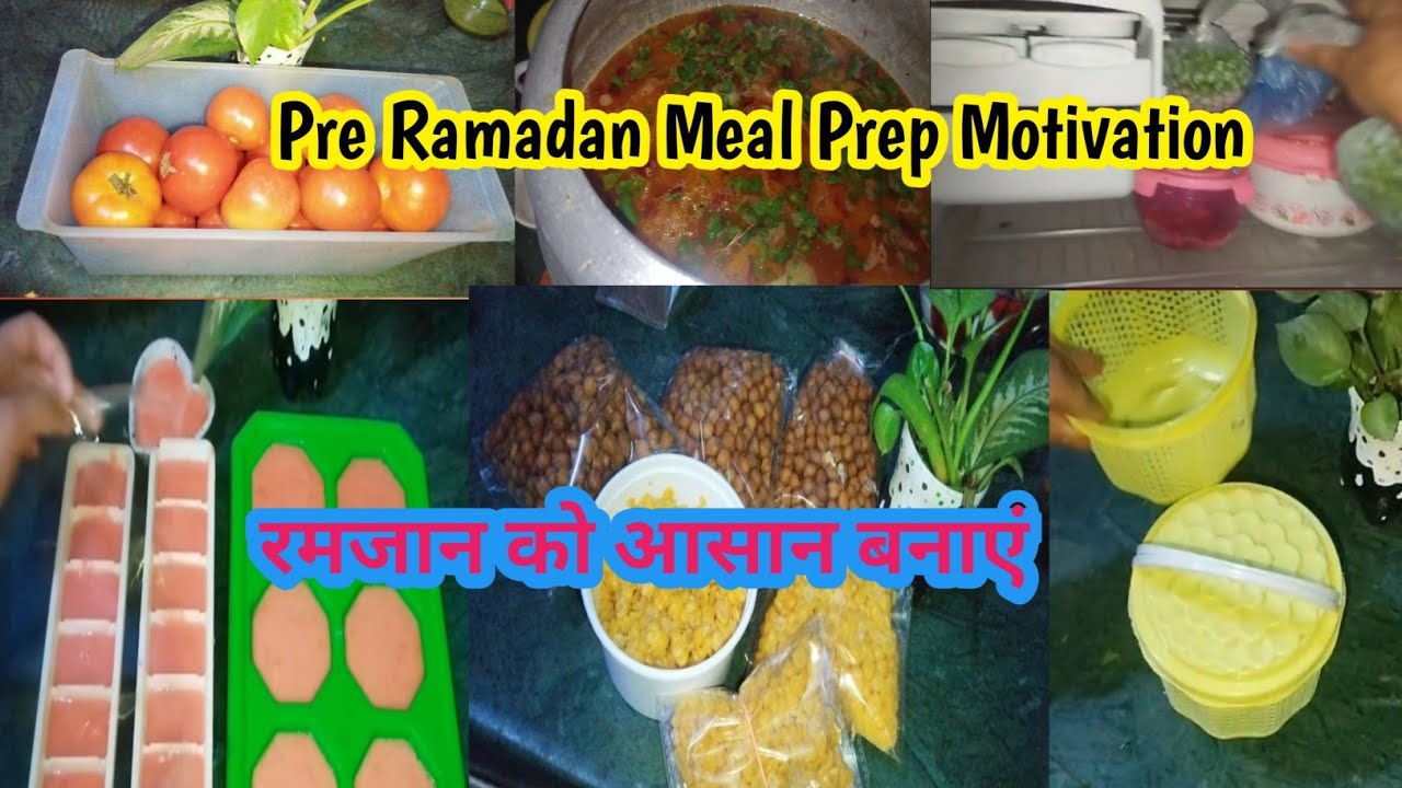 Pree Ramadan  Meal Prep Motivation|रमजान के काम बनाएं आसान|R Ramadan Routine|Home maker Ruhi vlogs 🏡