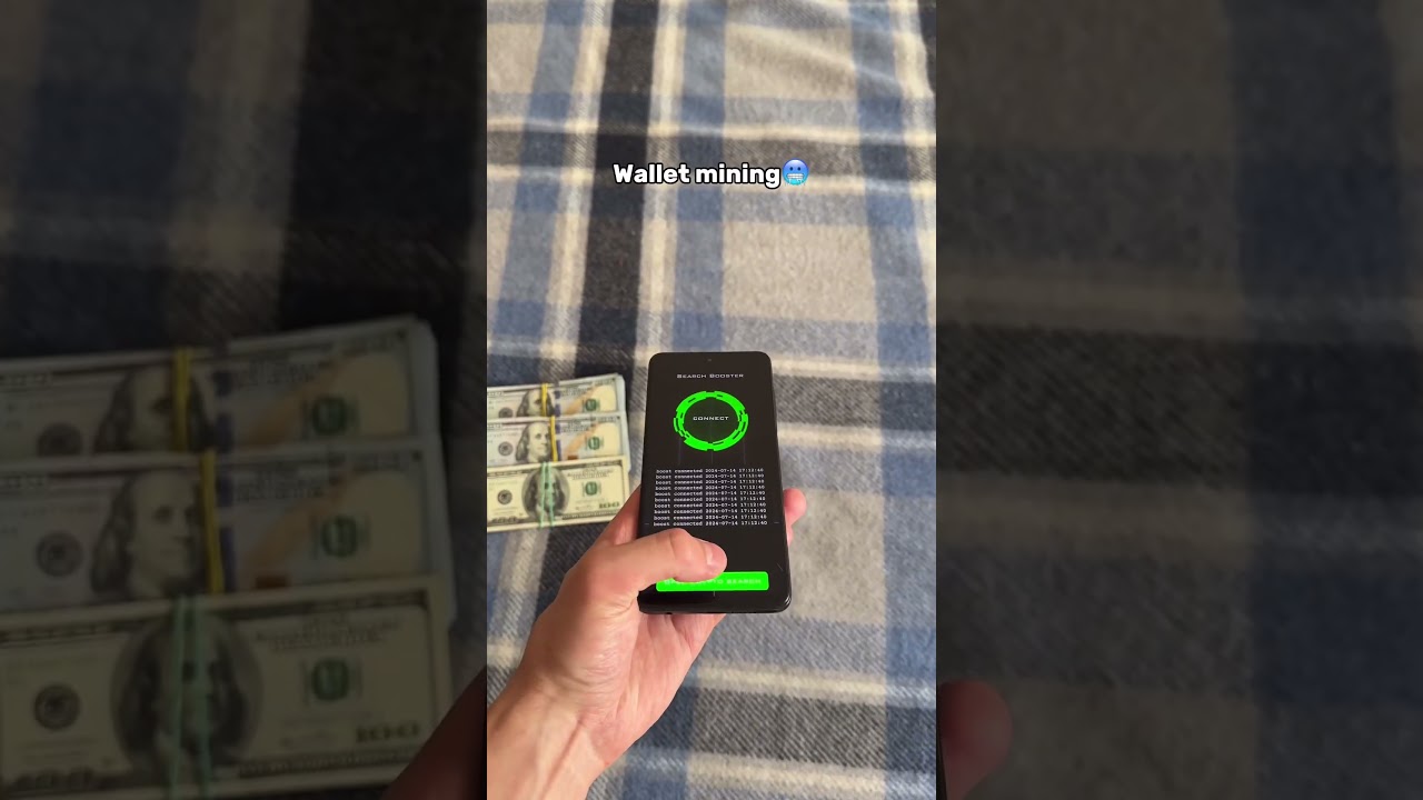 wallet mining 🥶 #mining #money #crypto #cryptocurrency #bitcoin