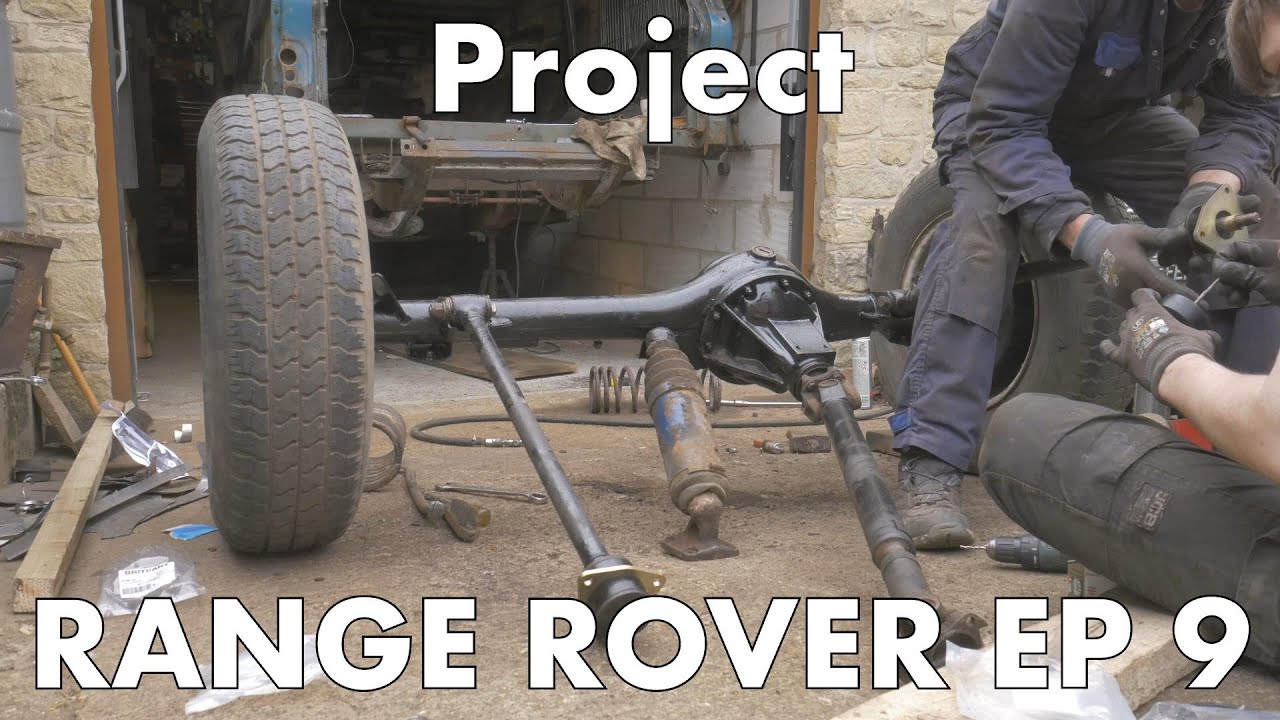 Project Range Rover - EP9 - Rear Axle Polybushes and Painting