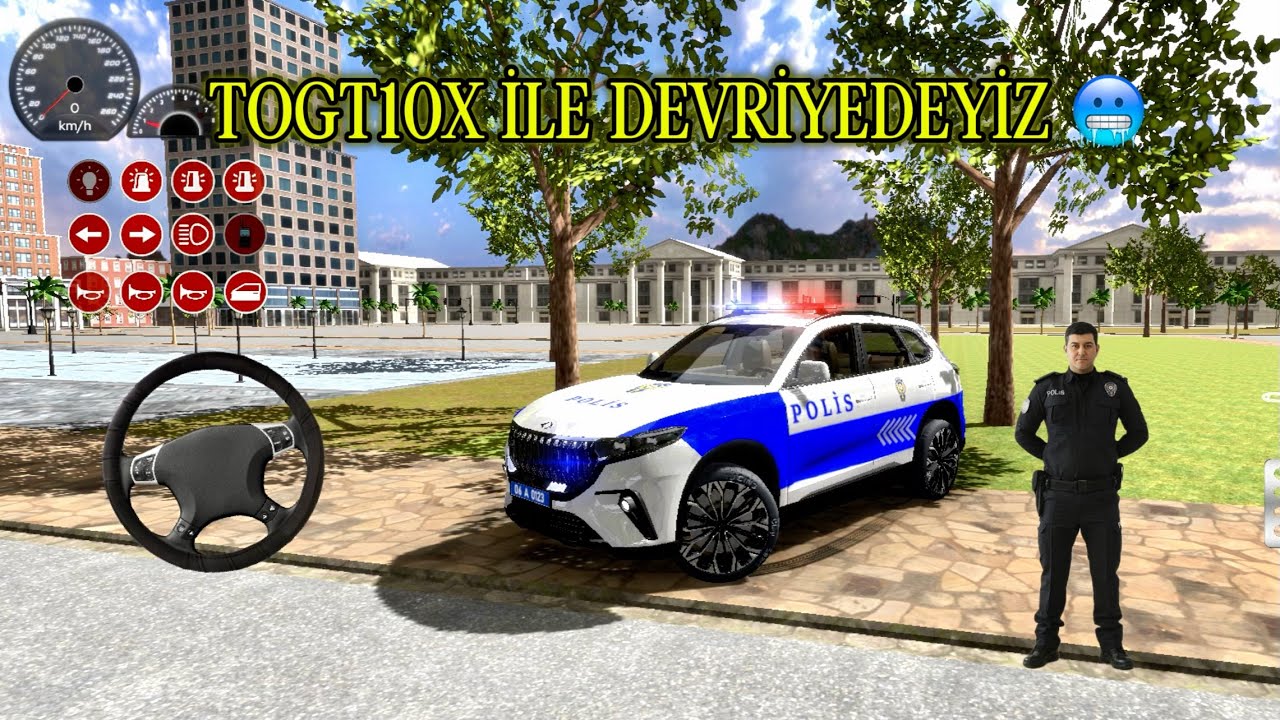 TOG İLE DEVRİYEDEYİZ ATIYORUZ | TÜRK POLİSİ ARABA OYNU DEVRİYE-2026 #devriye #togtx10 #türkpolisi 