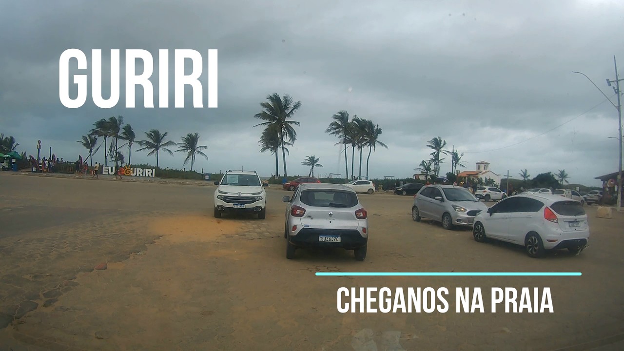 Chegamos na praia do Guriri !!!