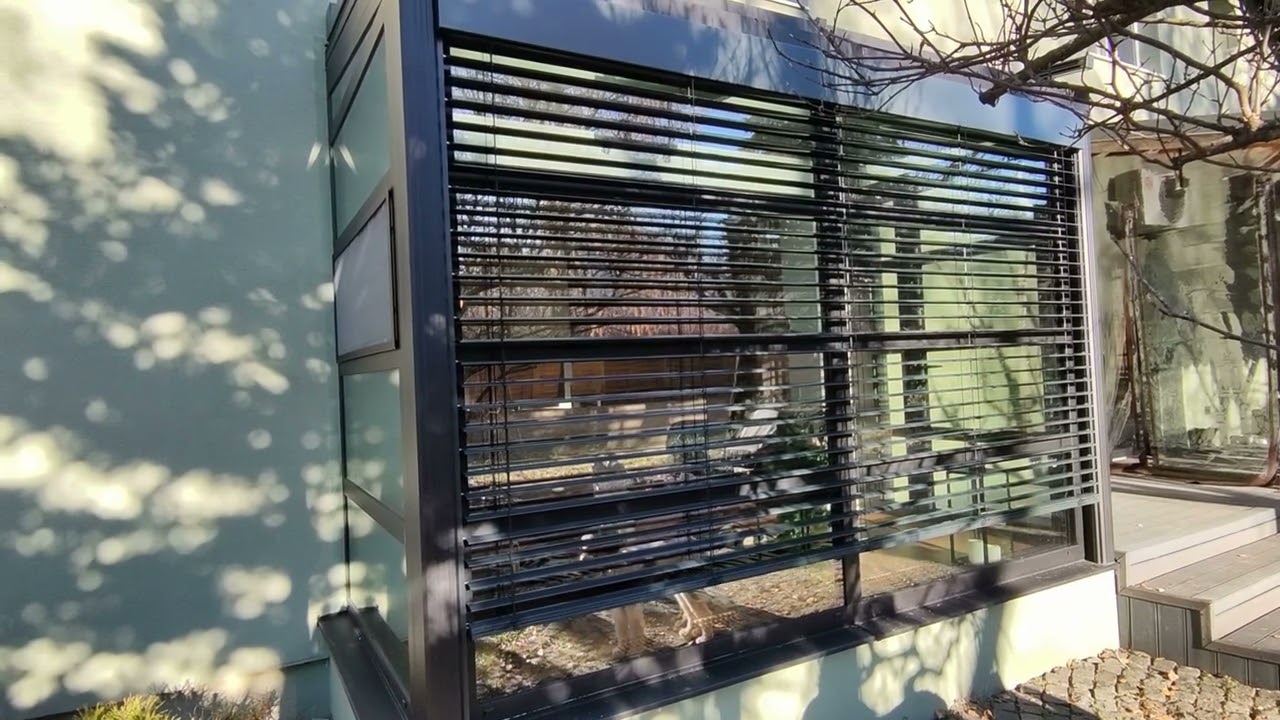 Jaluzele Venețiene de exterior / Jaluzele orizontale de Aluminiu / Sunprotect