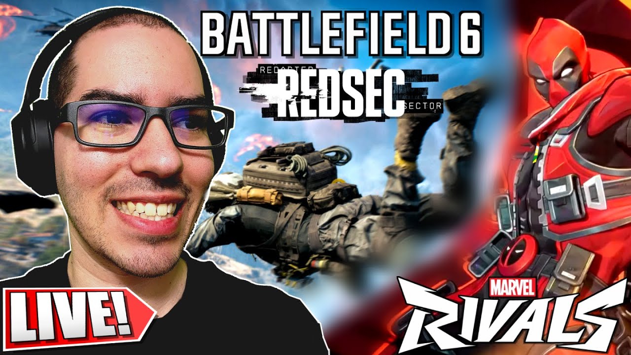 LIVE! 🔴 Battlefield REDSEC 🏆 4 WIN STREAK! 🏆 into Marvel Rivals Ranked! 🔥 4x ETERNITY! 🔥