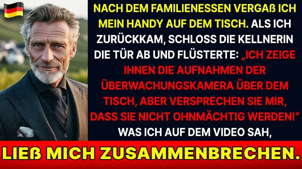 Ich wollte gehen, da verriegelte die Kellnerin die Tür und flüsterte： „Bitte kipp nicht um!“
