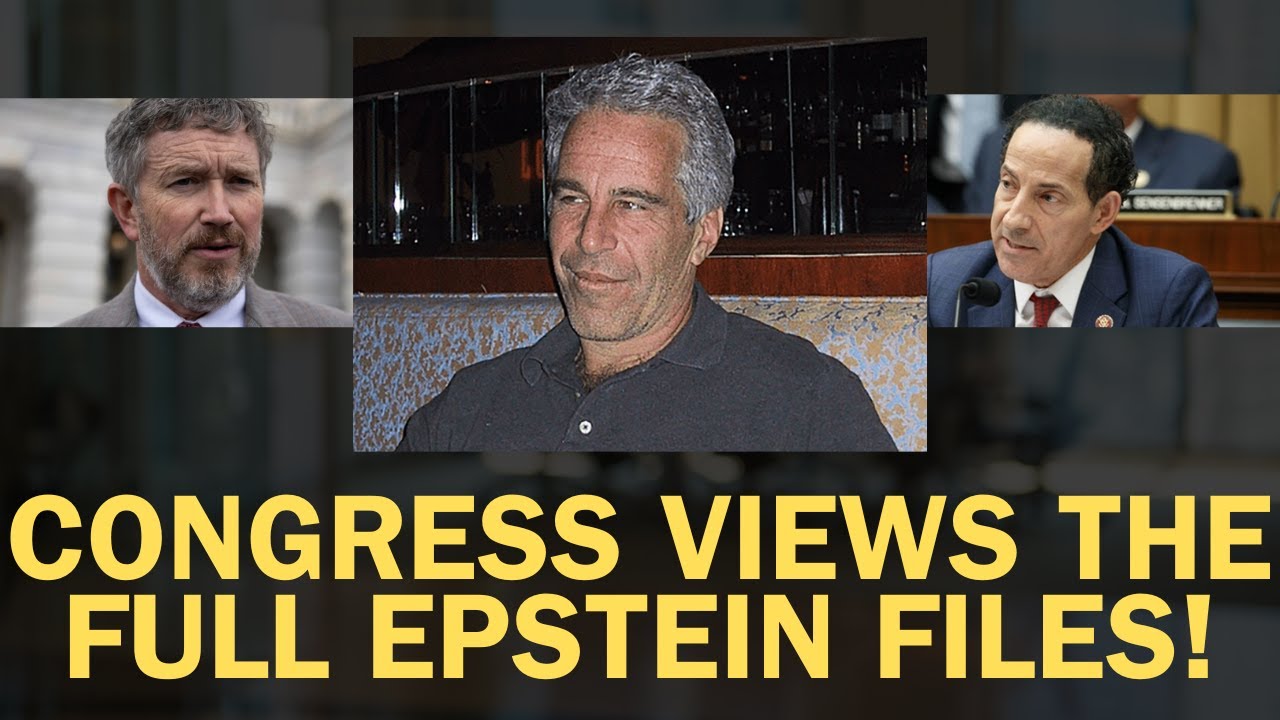 BREAKING: Congresspeople ON SITE to View Full Epstein Files! WHAT'S NEXT?!