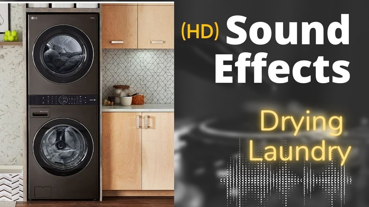 Drying Laundry - Sound Effect (HD) 