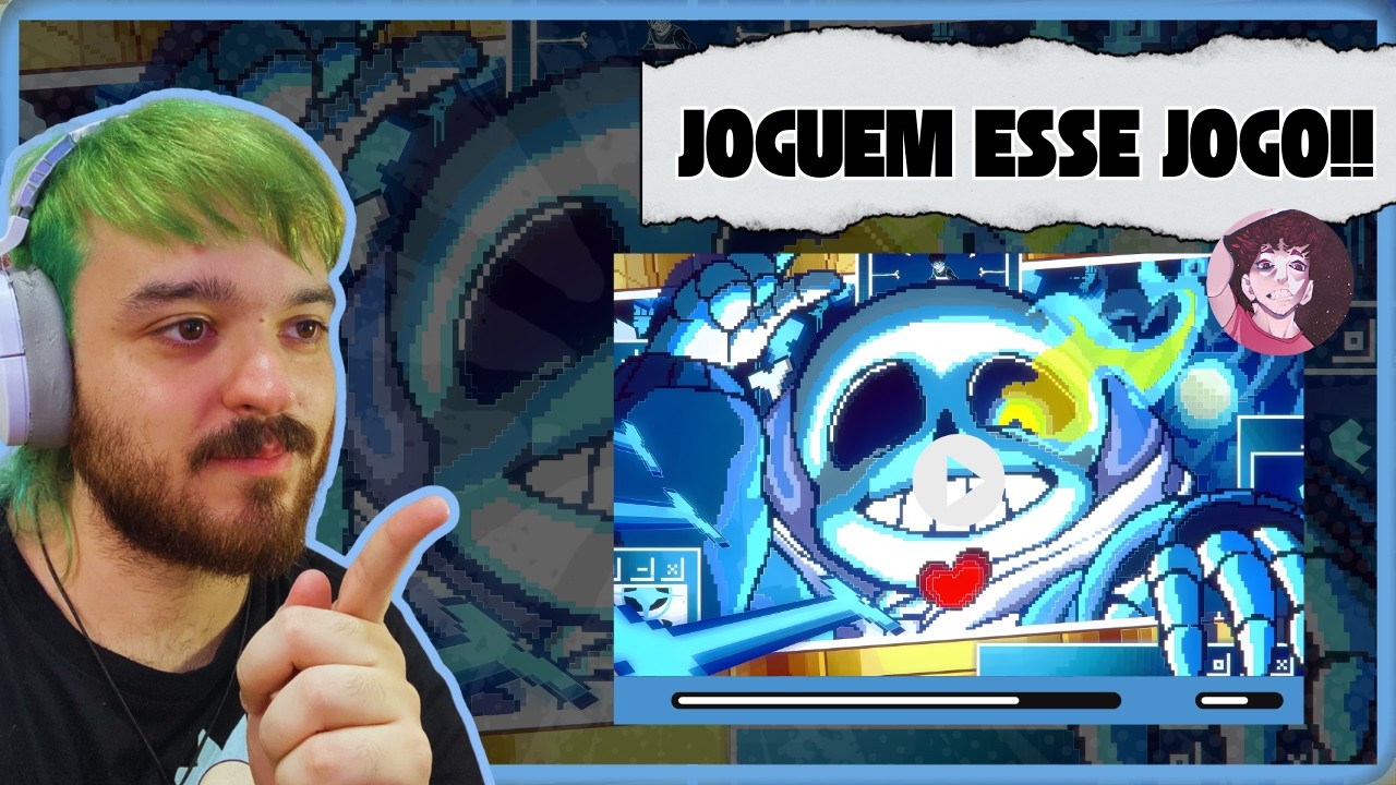 A MÚSICA MAIS VIDEO GAME!! Slow GM - Juro Que Eu Não Sei Mais (Sans - UNDERTALE) - MAXIMUS REACT!!