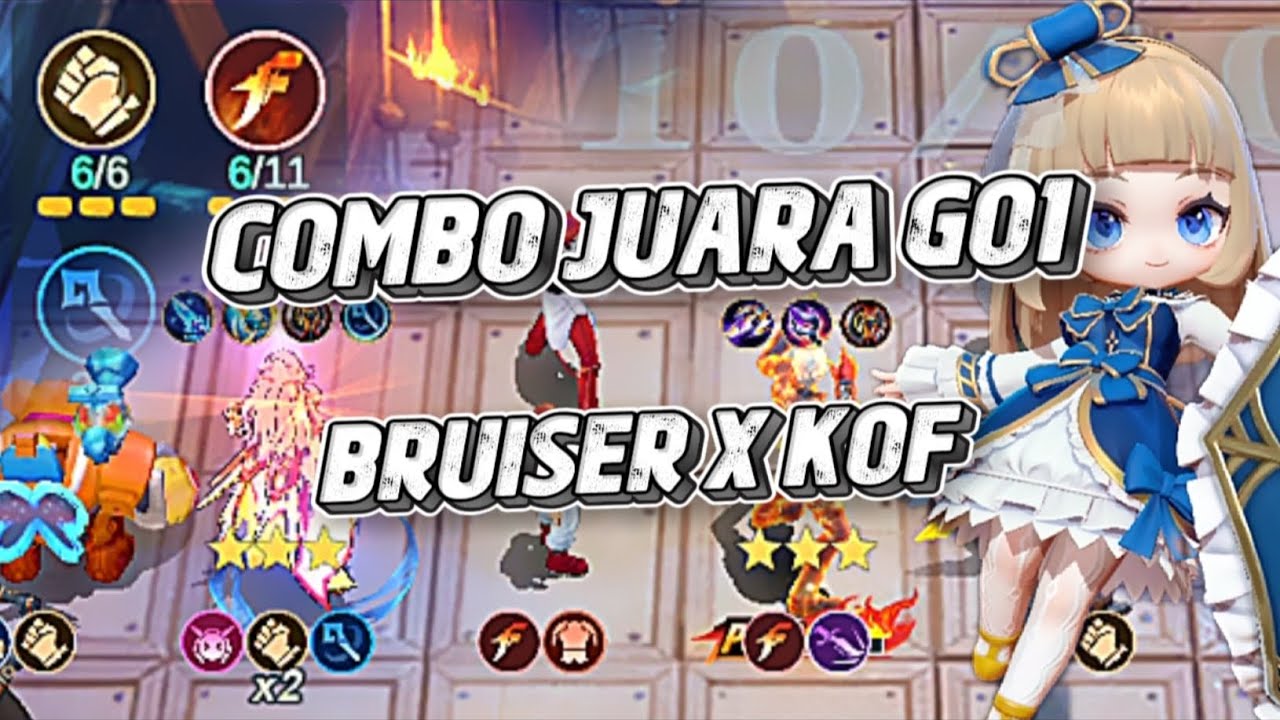 COMBO JUARA GO1 CMD KAGURA 6 BRUISER X KOF | MAGIC CHESS GOGO SEASON 4