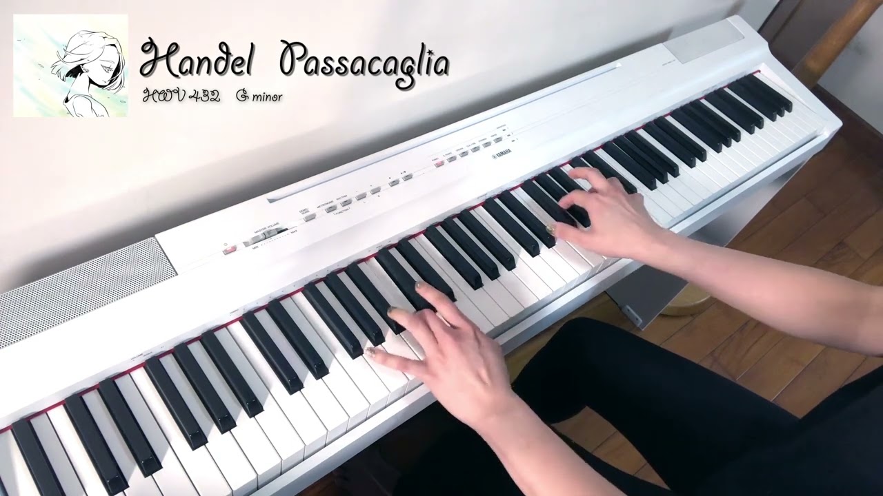 Handel Passacaglia - Suite HWV 432 G minor